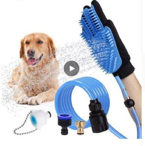 Ducha de Mano para Mascotas — Herramienta de Baño y Masaje para Perros y Gatos