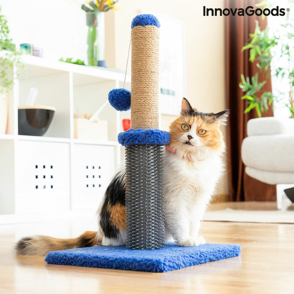 Poste Rascador y Masajeador para Gatos con Pelota — Miausage InnovaGoods