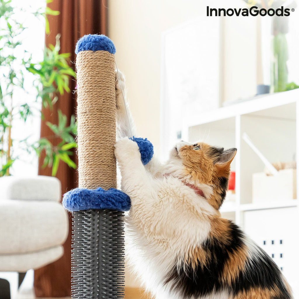 Poste Rascador y Masajeador para Gatos con Pelota — Miausage InnovaGoods