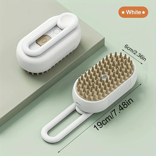 Cepillo de Vapor para Mascotas — Removedor de Pelo para Perros y Gatos