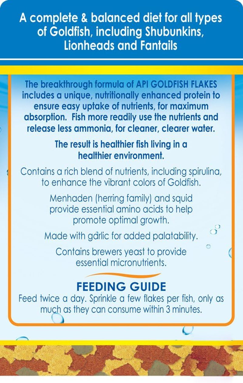 GOLDFISH FLAKES Fish Food 5.7-Ounce Container