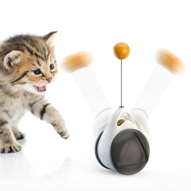 Juguete Tentetieso Giratorio con Pelota para Gatos